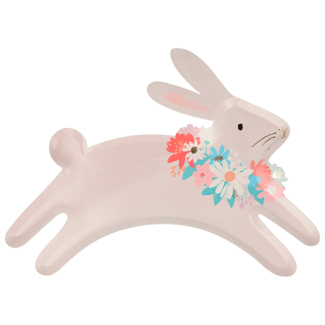 SPRING BUNNY PLATES