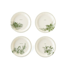 Load image into Gallery viewer, GREEN VIGNETTE CHRISTMAS PLATE
