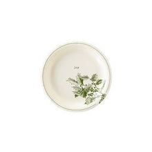 Load image into Gallery viewer, GREEN VIGNETTE CHRISTMAS PLATE
