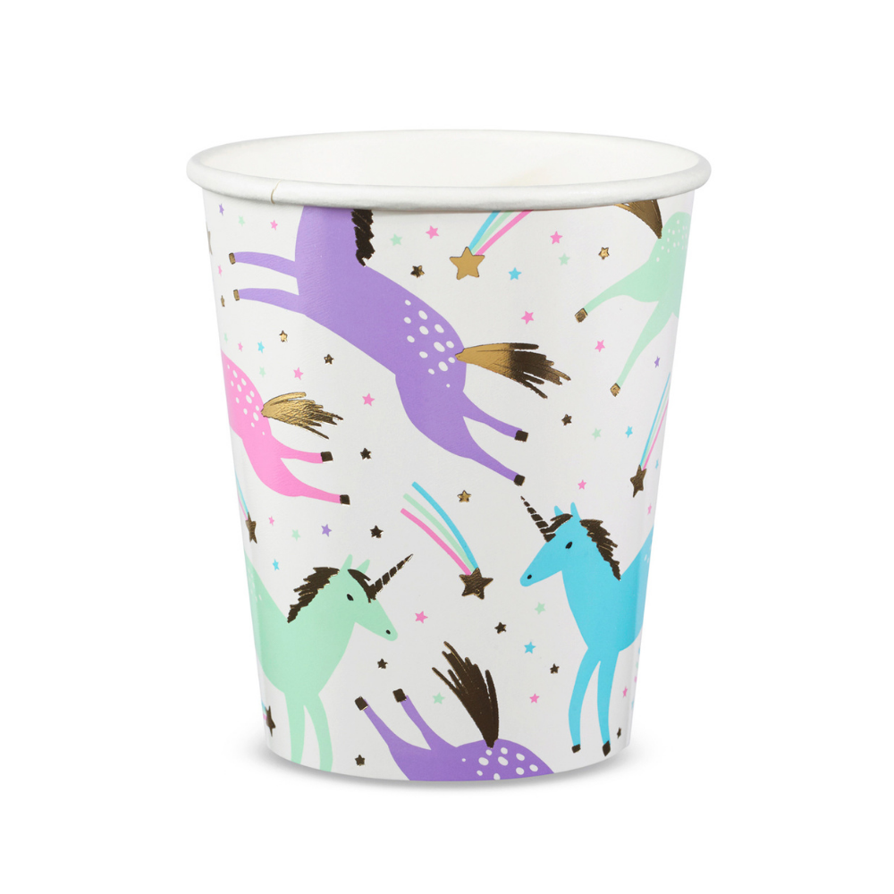 MAGICAL UNICORN PAPER CUPS