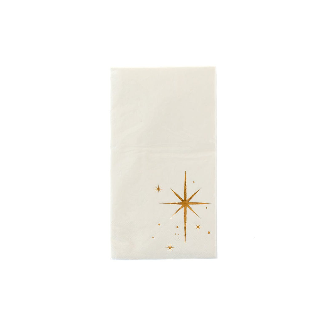 SILENT NIGHT STAR NAPKINS