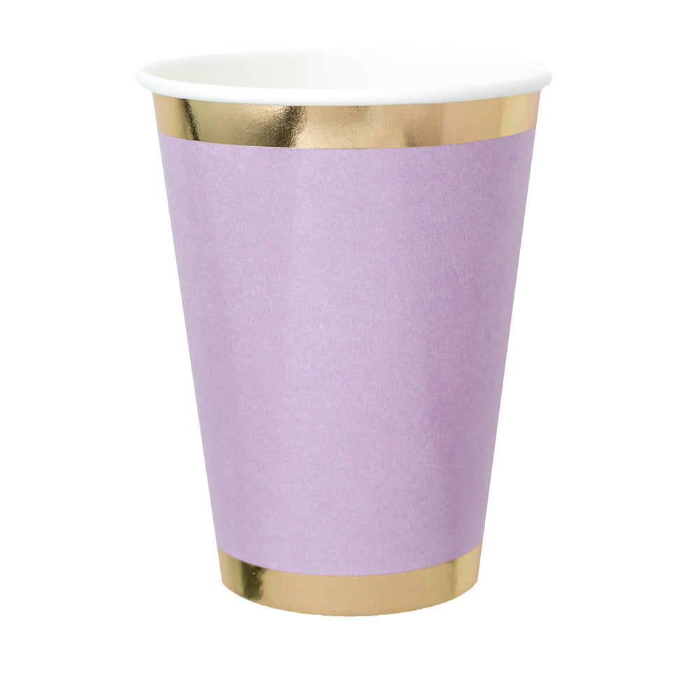 LILAC PAPER CUPS