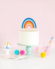 Load image into Gallery viewer, MAGICAL RAINBOW CAKE TOPPER
