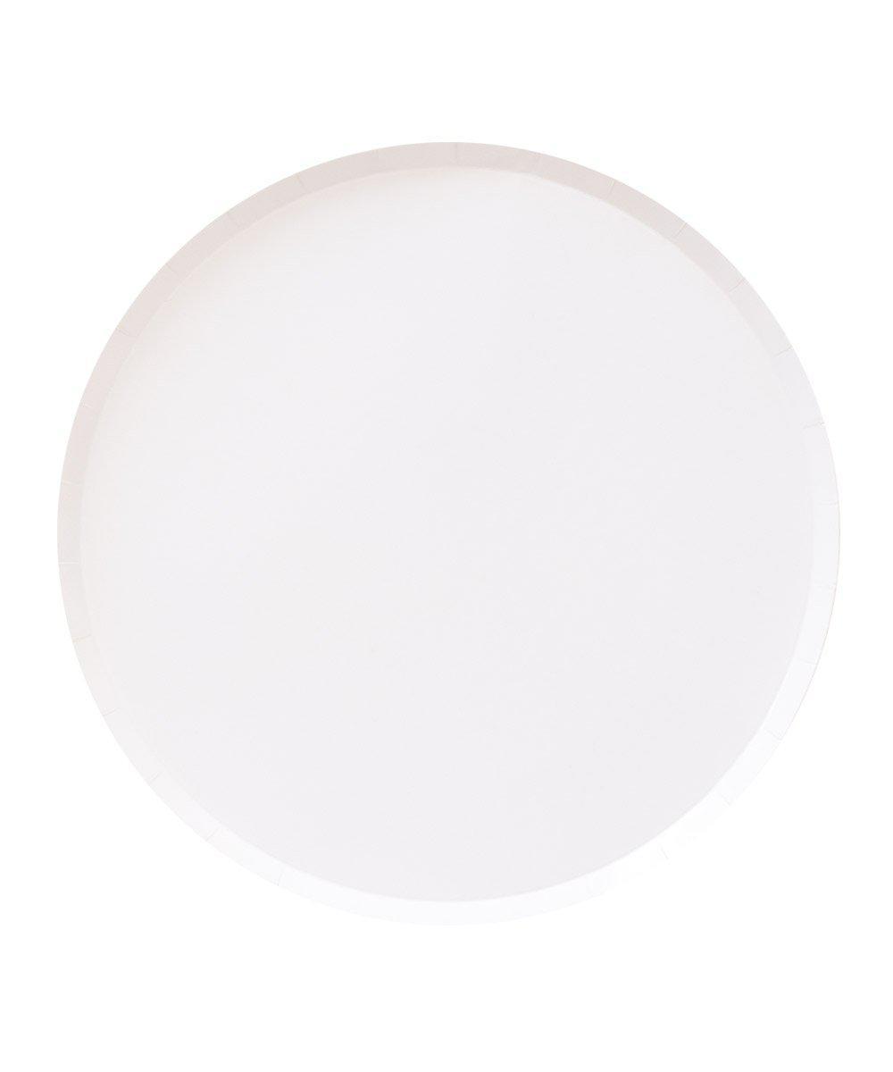 WHITE LARGE PLATES